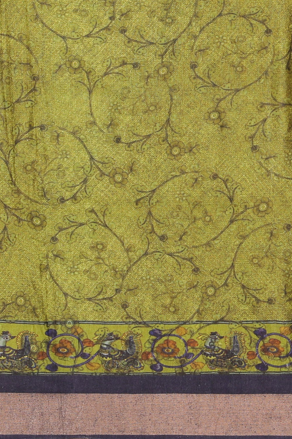 Image of Bhagalpur Tussar Silk Saree